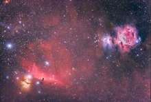 Orionnebel mit Pferdekopfnebel